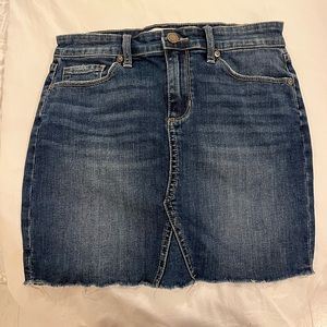 Just Black Denim Jean Skirt